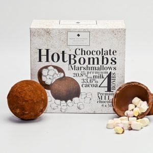 chokladbomber för varm choklad